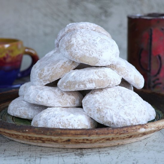 GF Mexican Wedding Cookies