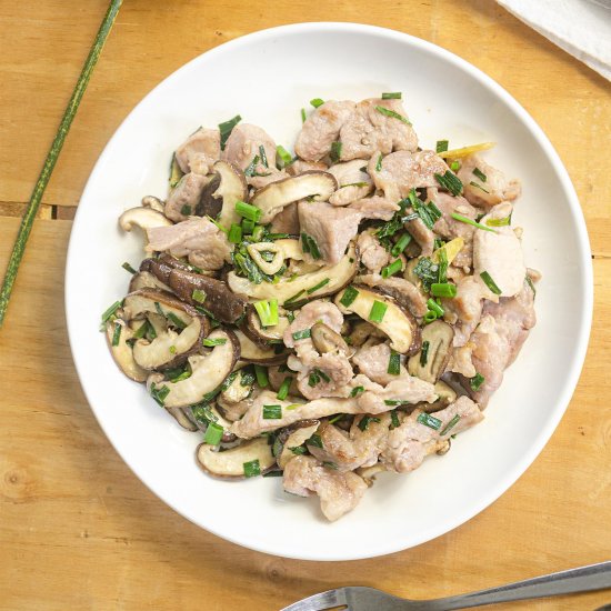 Pork & Mushroom Stir-Fry