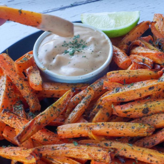 Air Fryer Carrot Fries