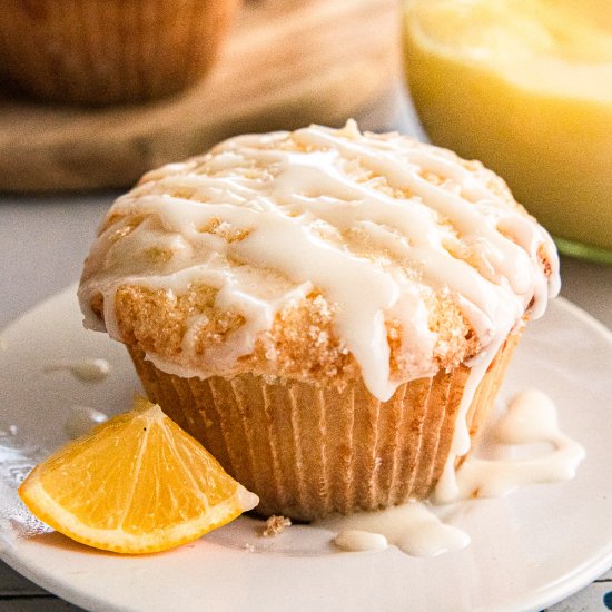 Lemon Curd Muffins