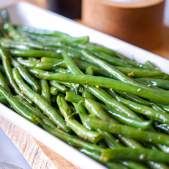 Easy French Green Beans with Garlic