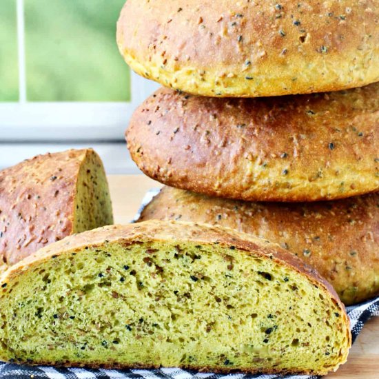 Ka’ak Asfar (Turmeric Bread)