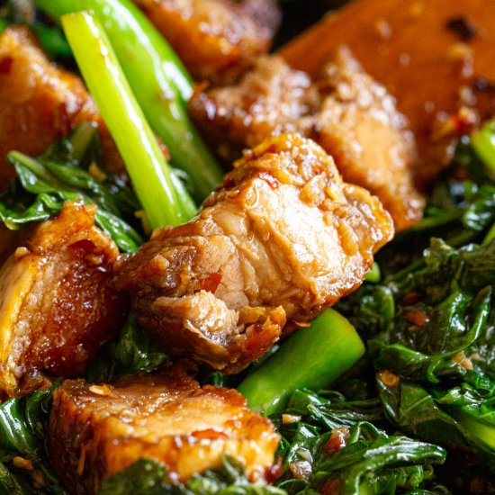 Thai Crispy Pork Stir Fry