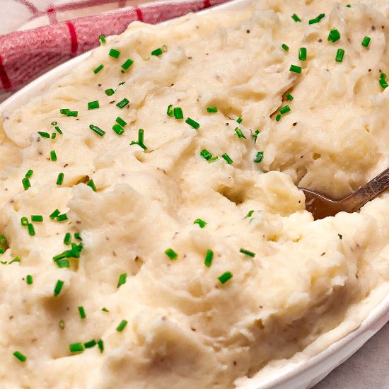 Mashed Potatoes without Milk Recipe