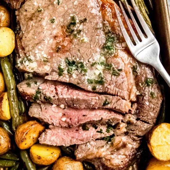 Sheet Pan Steak and Potatoes Recipe