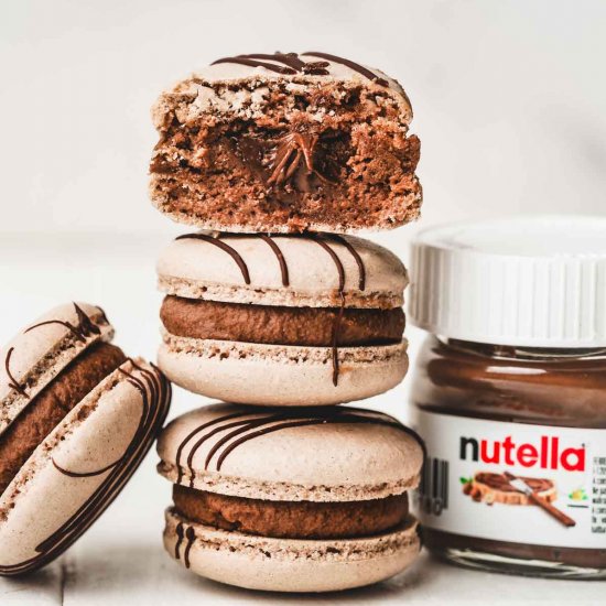 Nutella Macarons Recipe