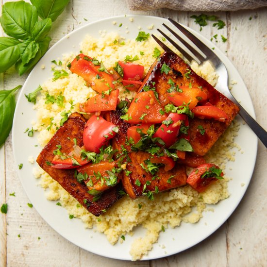 Balsamic Tofu Steaks