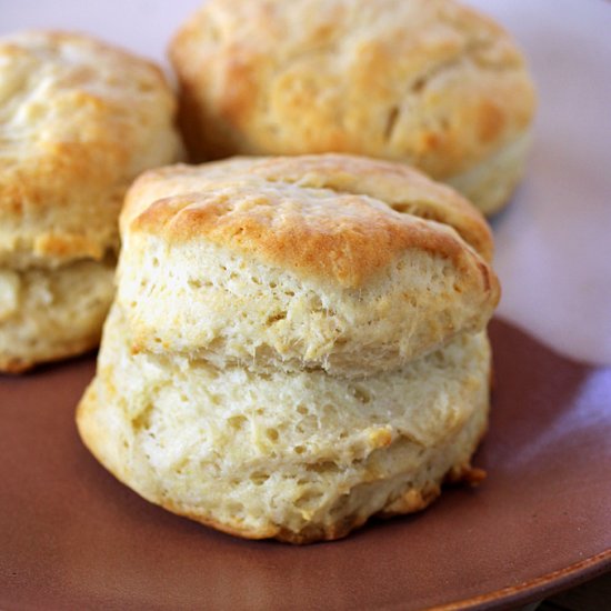 Duck fat biscuits