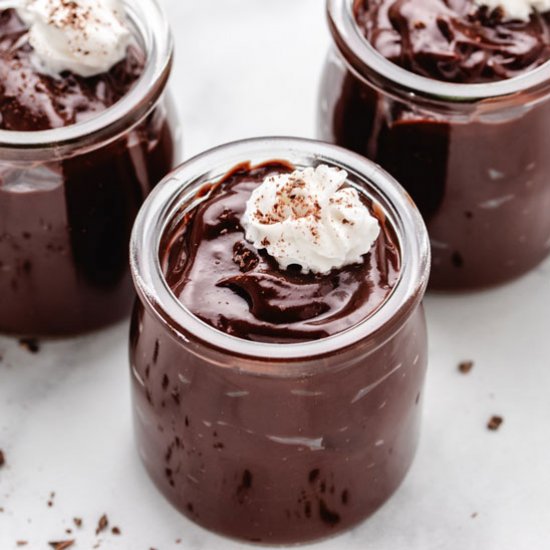 Oat Milk Chocolate Pudding