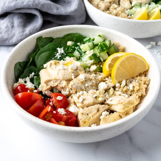 Mediterranean Power Bowls