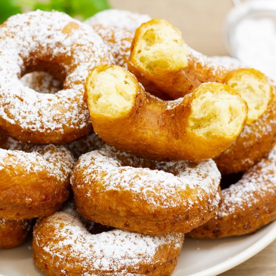 Polish ring cheese donuts