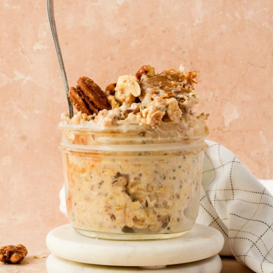 Pecan Pie Overnight Oats