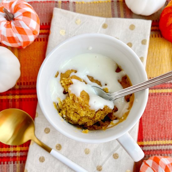 Pumpkin Mug Cake