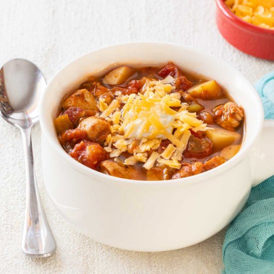 Easy Green Chile Chicken Soup