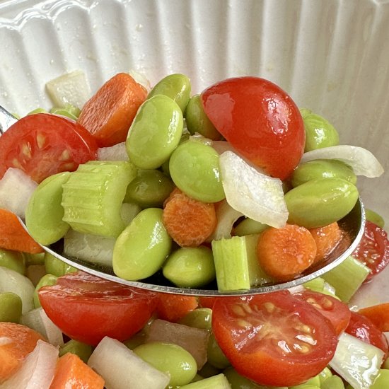 Easy Edamame Salad