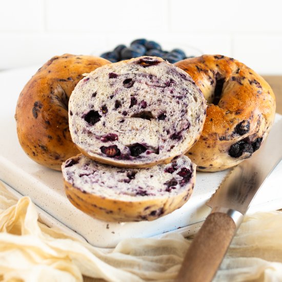 Blueberry Bagels