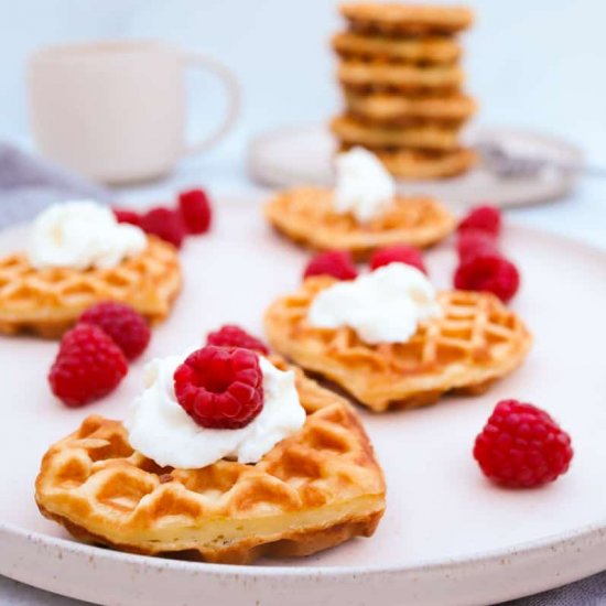 Fluffy Homemade Waffles