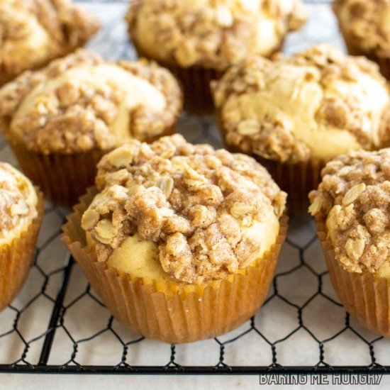 Cinnamon Streusel Muffins Recipe