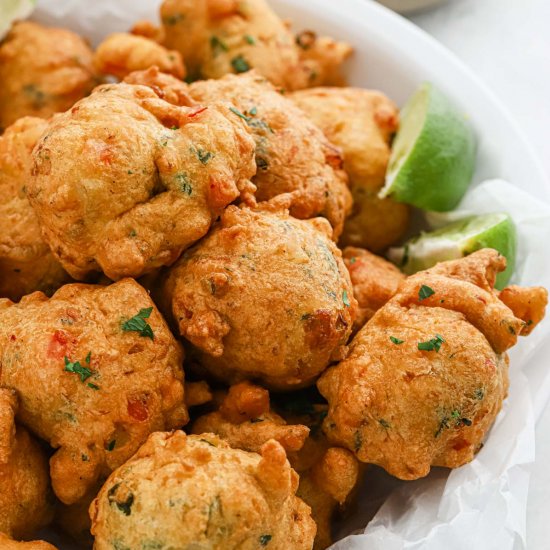 Saltfish Fritters