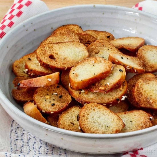 Homemade Bagel Chips