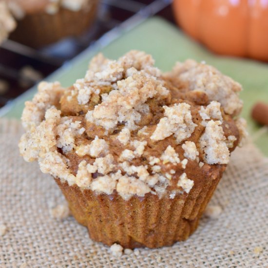 Pumpkin Streusel Muffins