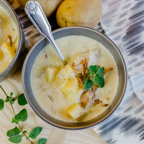 Easy Fresh Fish Chowder