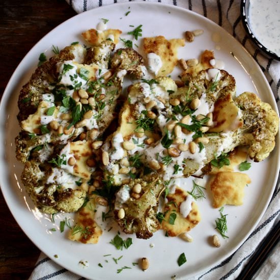 Za’atar Roasted Cauliflower