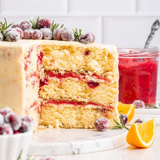 Cranberry Orange Cake