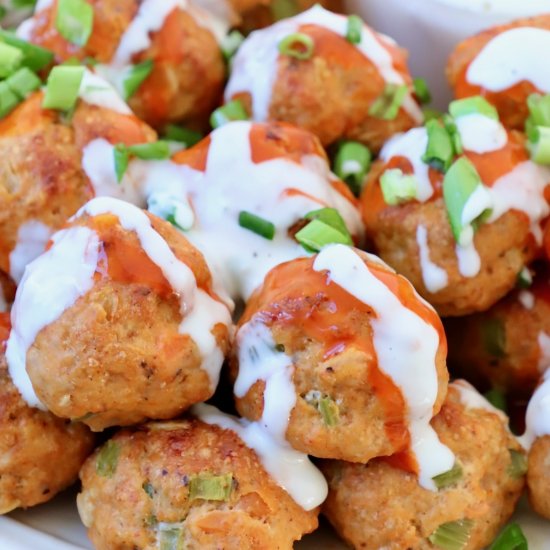 Buffalo Chicken Meatballs