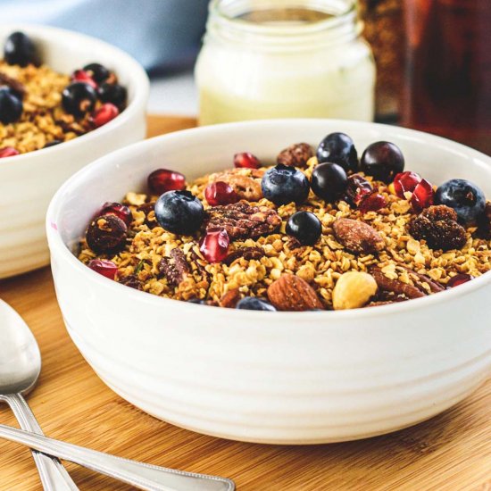 Healthy Nutty Granola