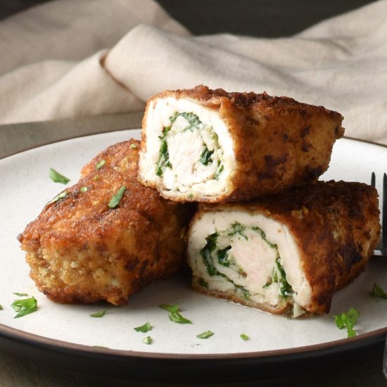 Chicken Kiev Roll-Ups