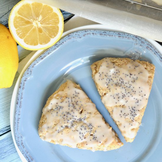 Lemon Poppy Seed Scones