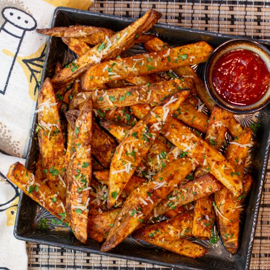 3 BEST oven fries recipes!