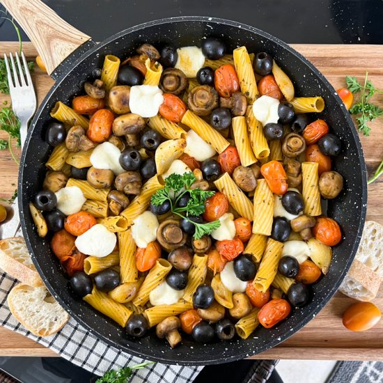 DELICIOUS One-Pot No-Chop Pasta