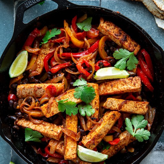 Tofu Fajitas