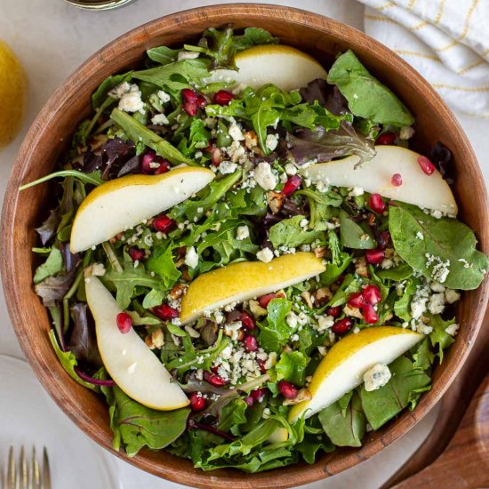 Pear Gorgonzola Salad