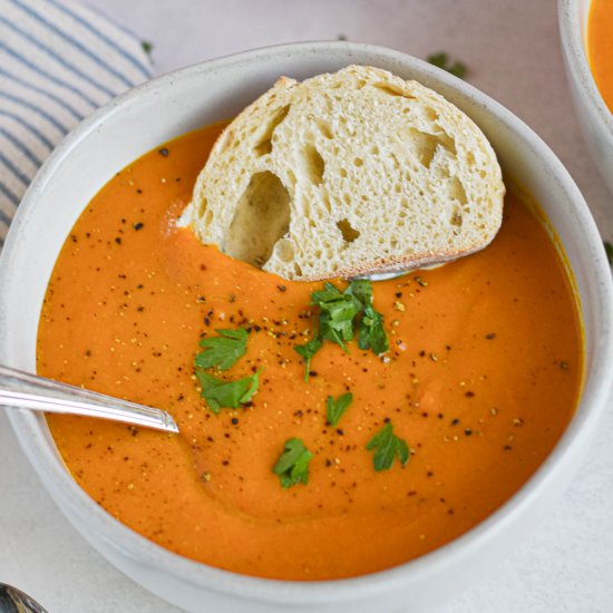 Carrot and Lentil Soup