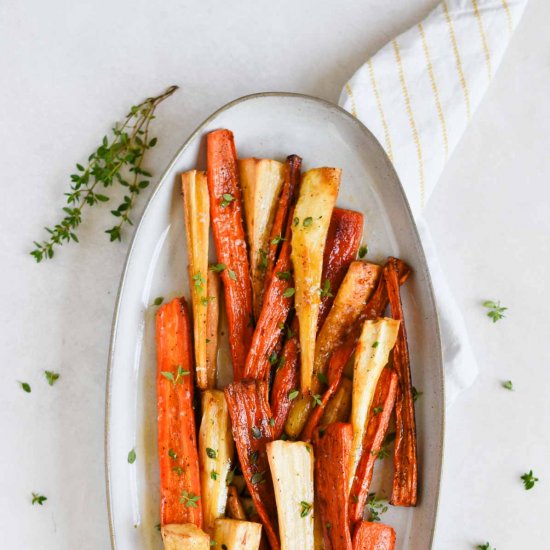 Roasted Carrots and Parsnips