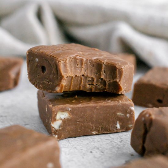 Easy Toblerone Fudge