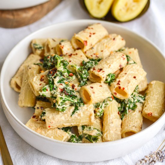 Tahini Pasta with Kale