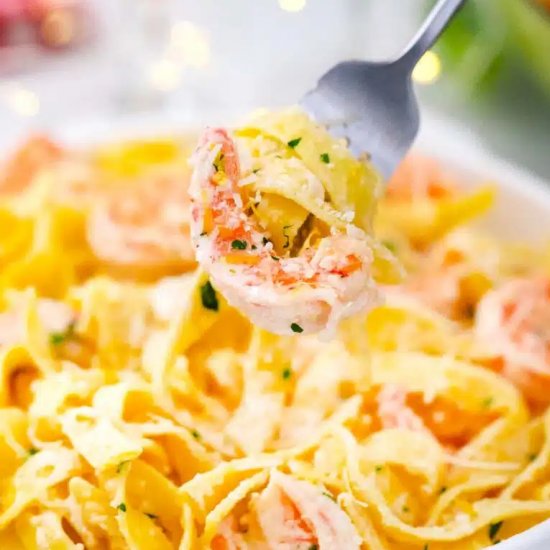 champagne shrimp scampi