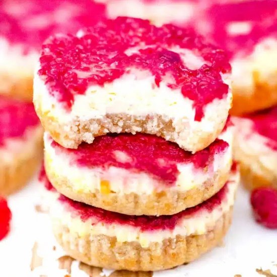 Keto Raspberry Cheesecake Bites