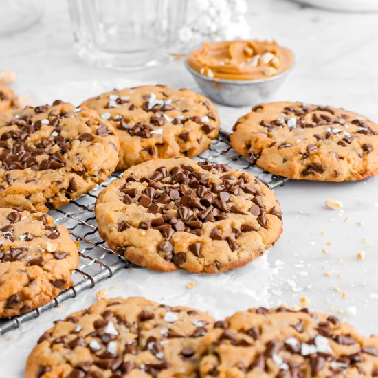 Peanut Butter Chocolate Chip Cookie