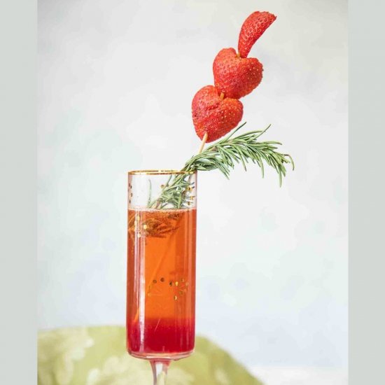 Ruby Prosecco Cocktail