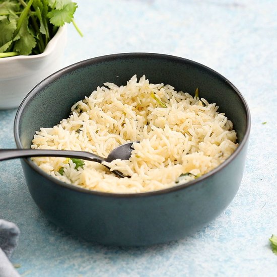 Instant Pot Cilantro Lime Rice