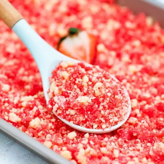 Strawberry Shortcake Crumbs