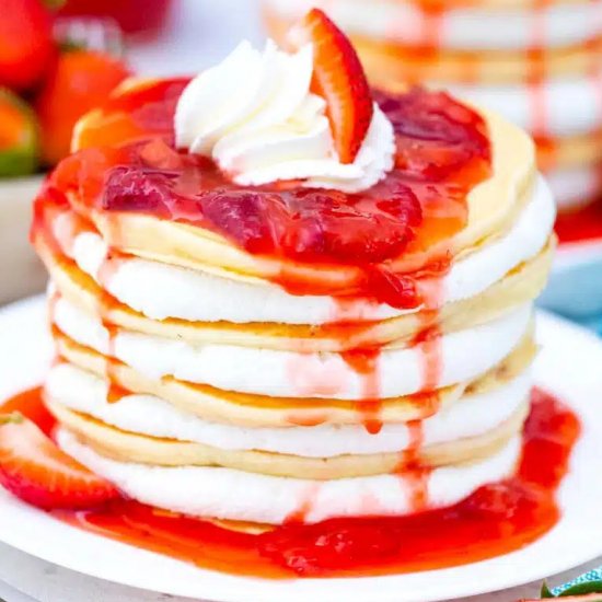 Strawberry Pancakes