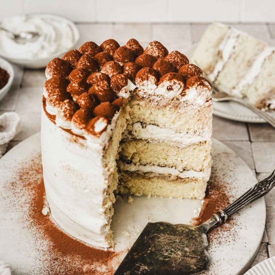 Fluffy Tiramisu Cake