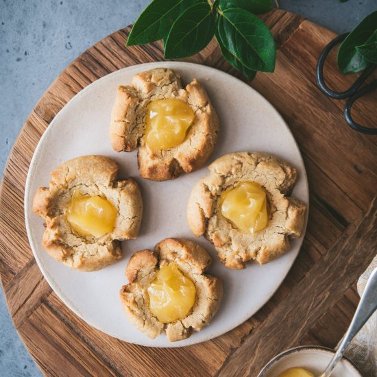 Lemon Thumbprint Cookies Recipe