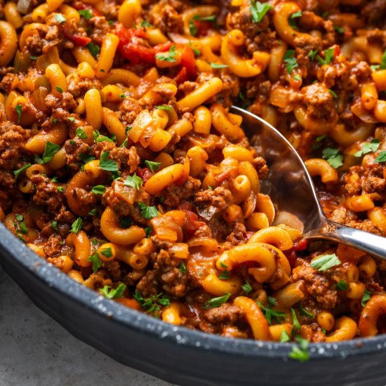 One Pan Goulash